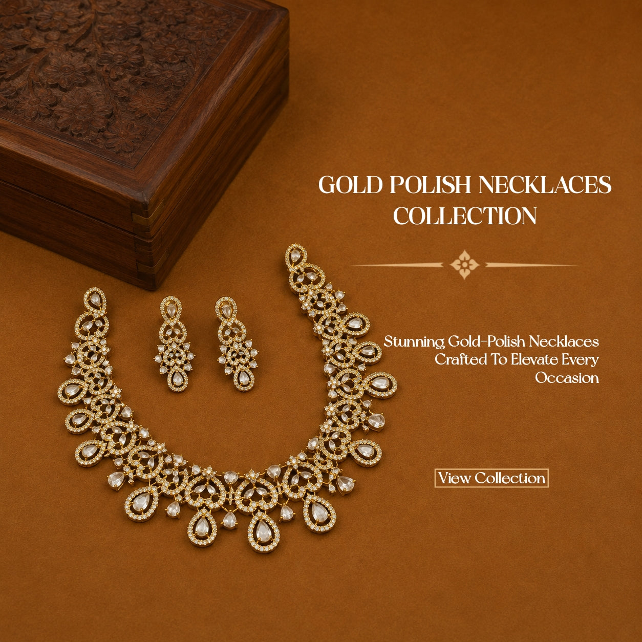 Gold Polish necklace