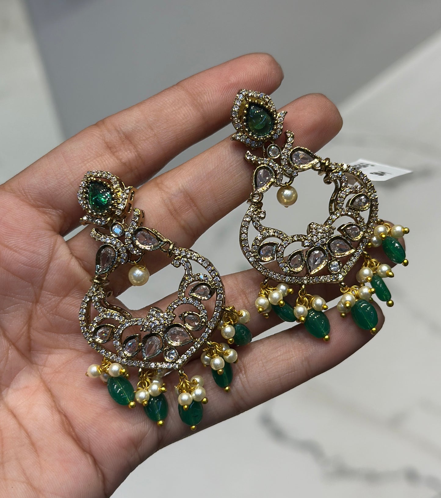 38363 Victorian chandbali