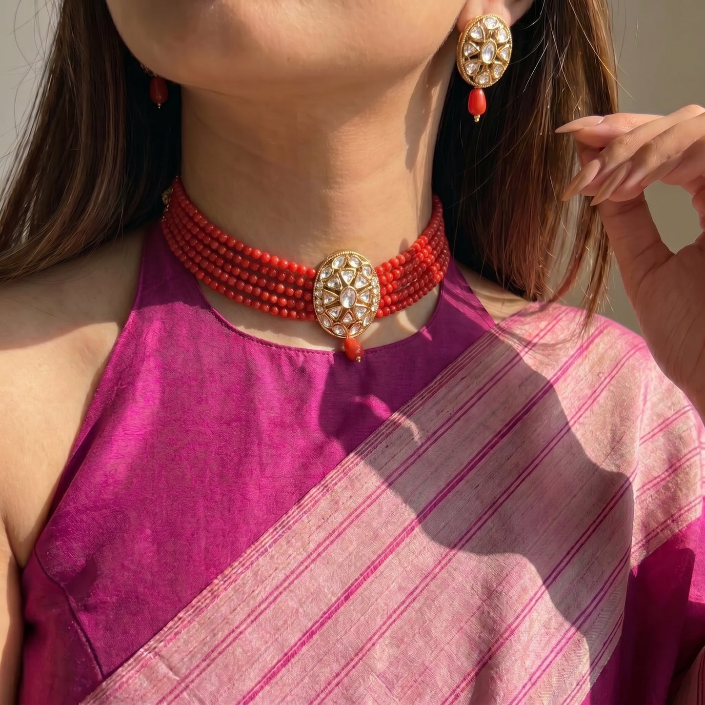 23797 Coral Choker
