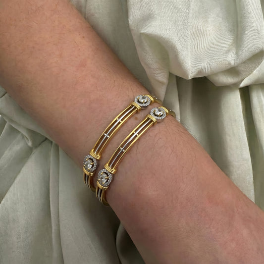 28087 GJ Fancy Bangles