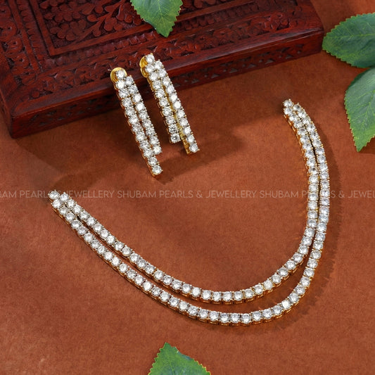 41194 GJ 2 layer necklace