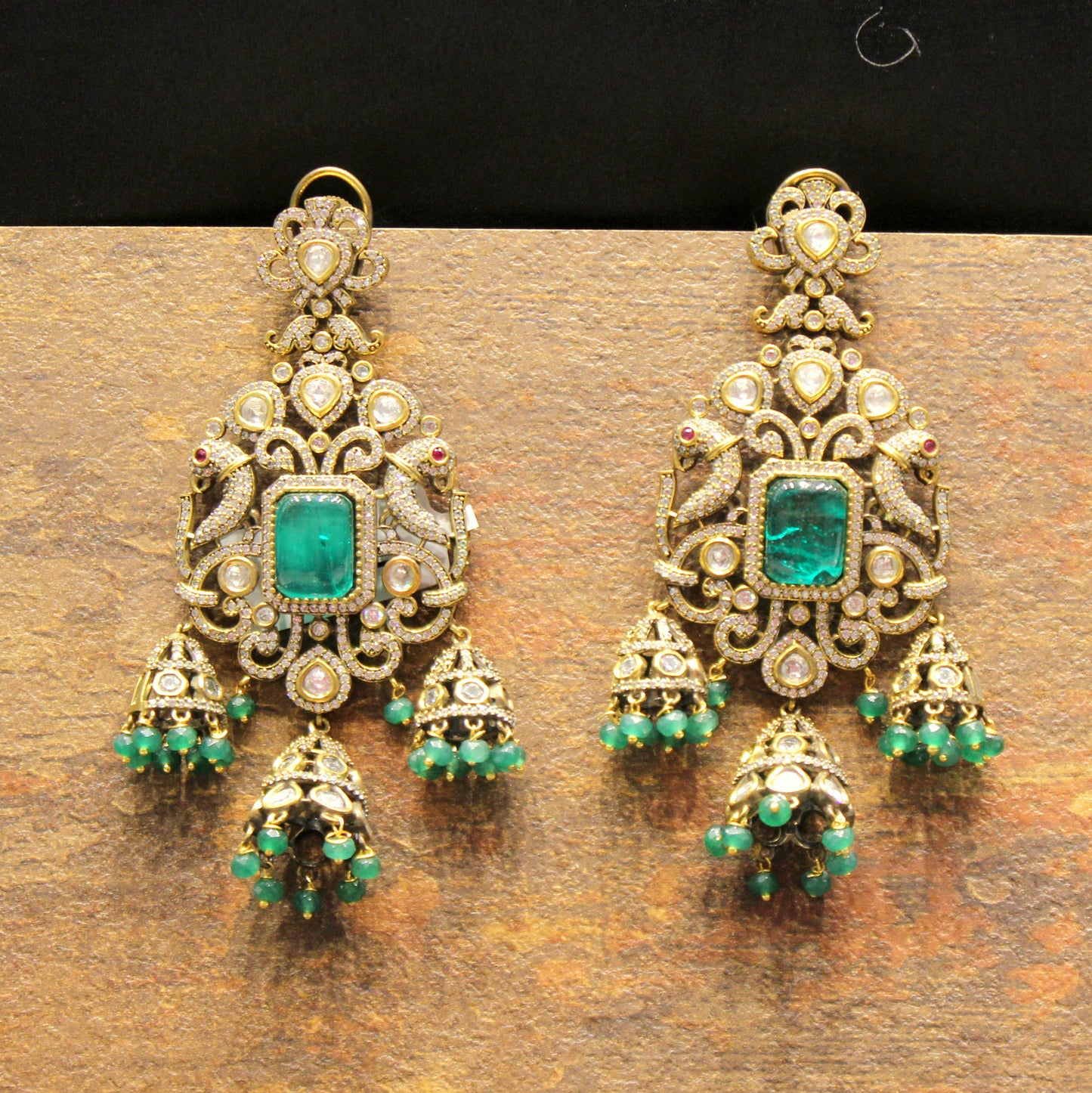 Victorian fancy heavy earring 31542