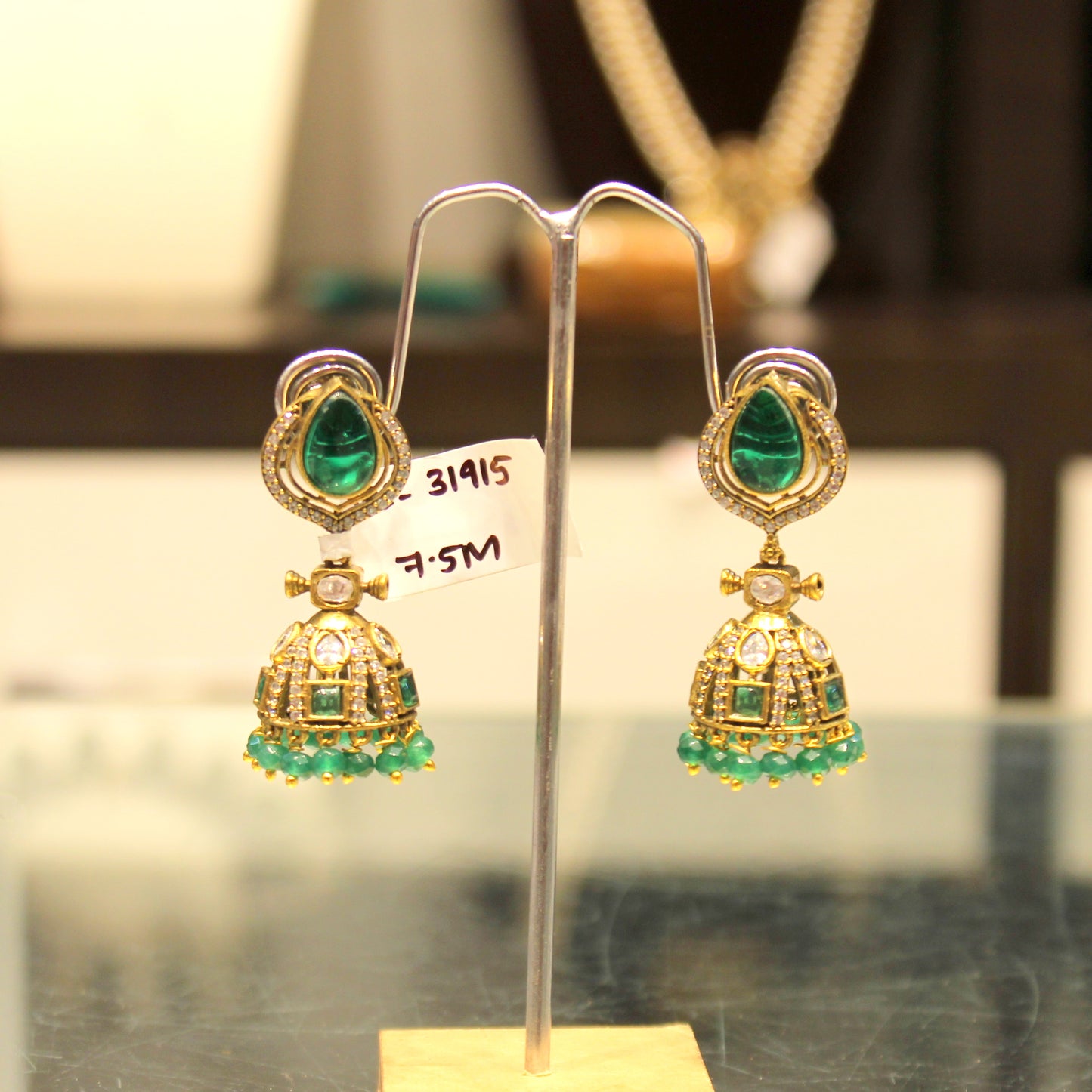 Victorian small size jhumki 31911