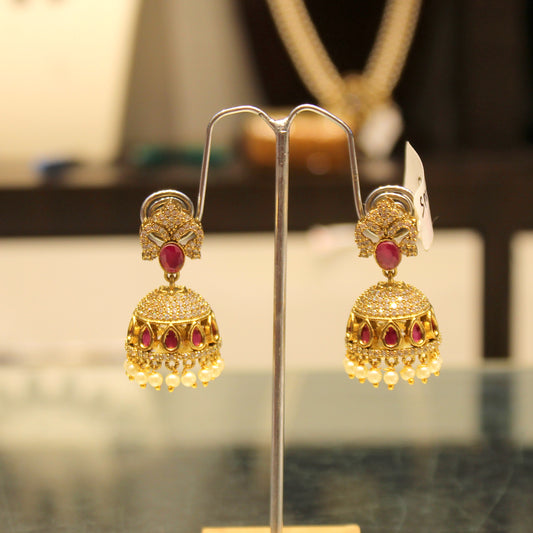 Victorian small size jhumki 32781