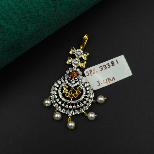 33381 GJ Tikka Flower Design Red