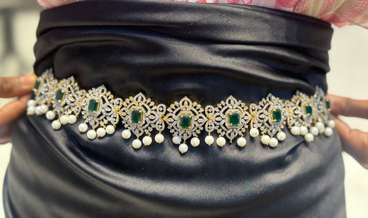 28269 Diamond look chain Vadannam