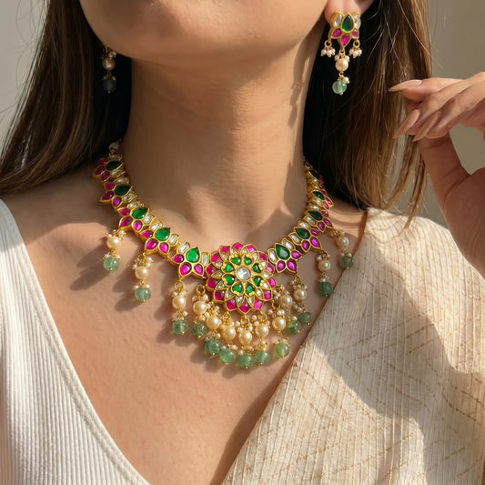 Jadau necklace