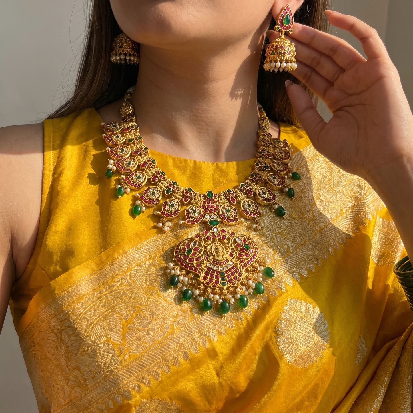 Nakshi PotaMulti Short Mango Set Laxmi