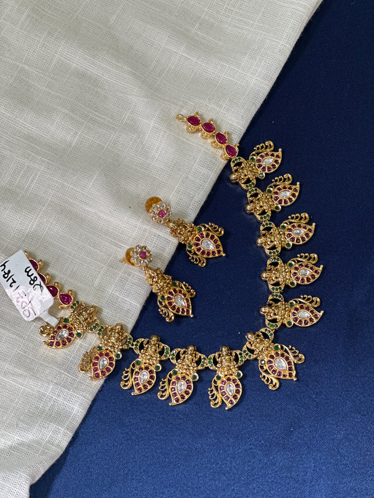 12184 Mango laxmi necklace