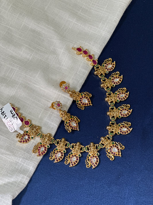 12184 Mango laxmi necklace