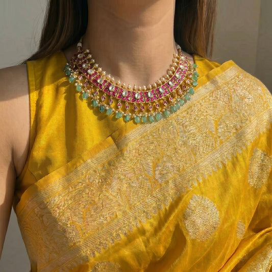 40552 Jadau Short Necklace