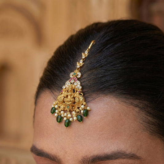 41300 Matte Laxmi Maangtikka