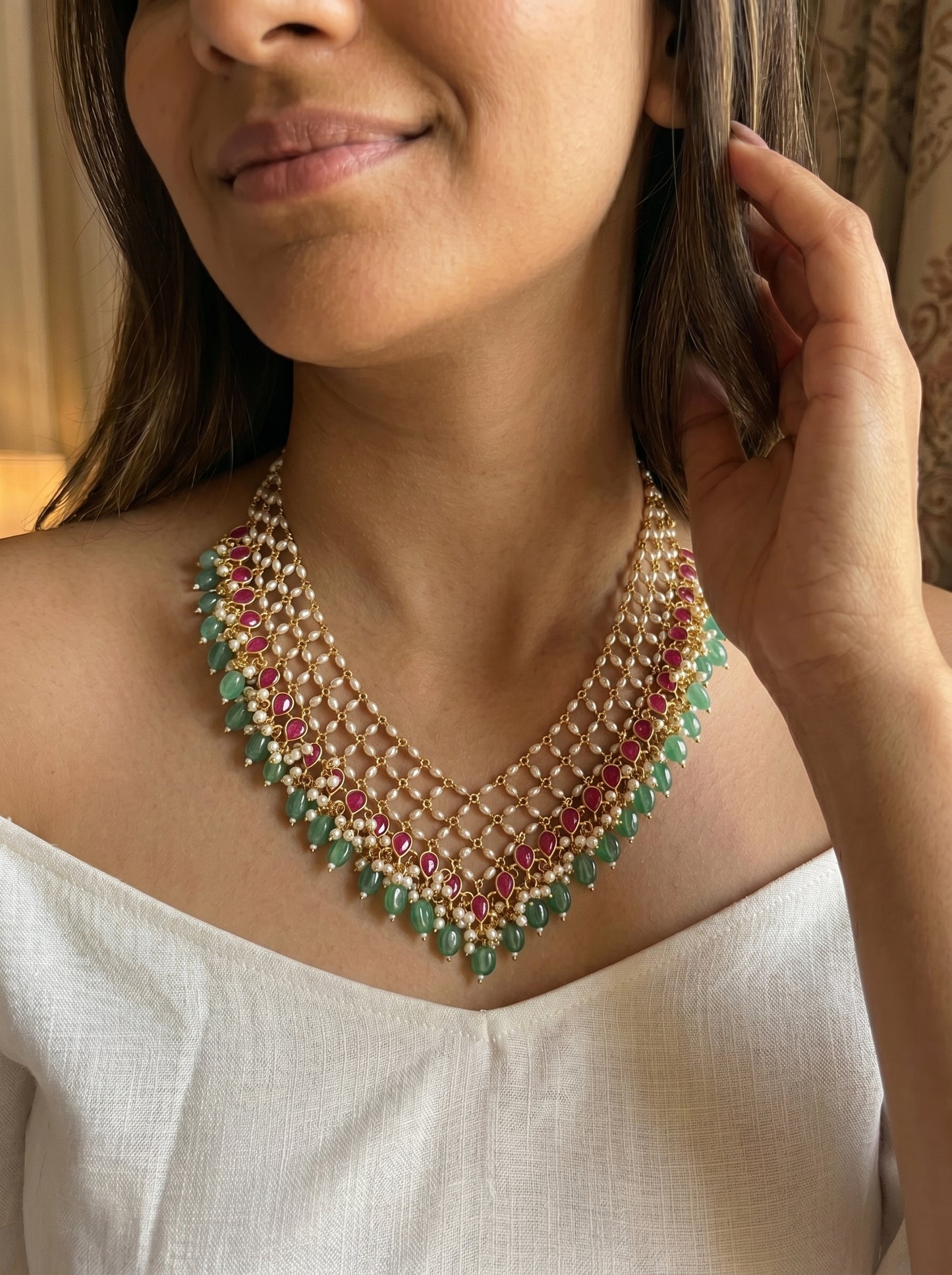 41634 Guttapusalu Chain Mala