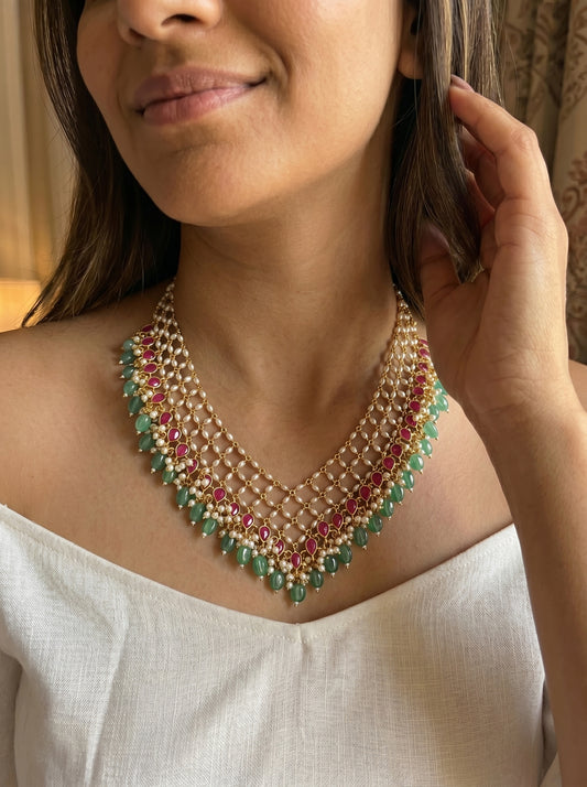 41634 Guttapusalu Chain Mala