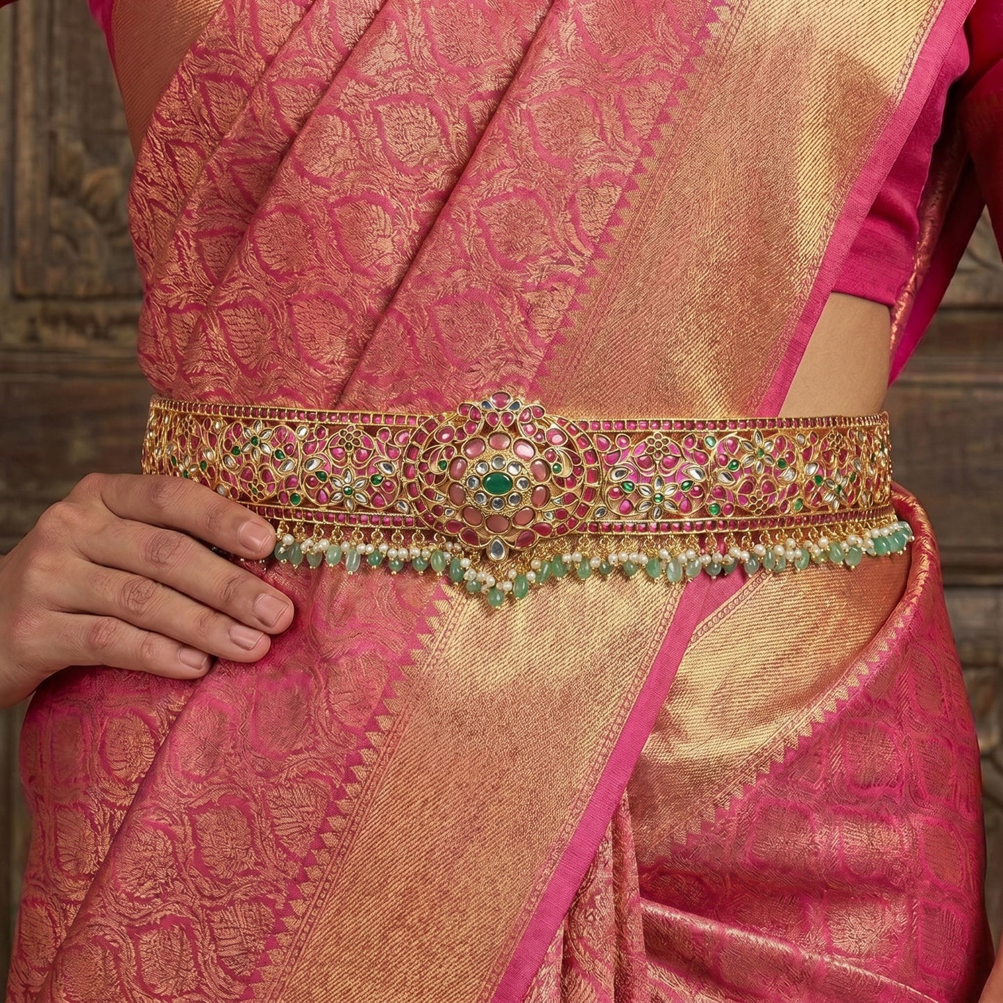 41909 Bridal Multi Colour Vaddanam
