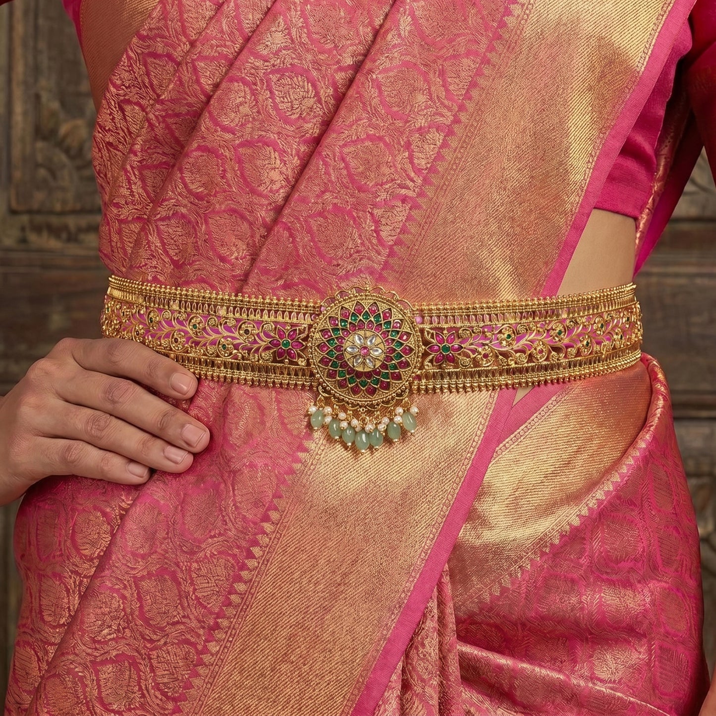 41908 Floral Multi Vaddanam