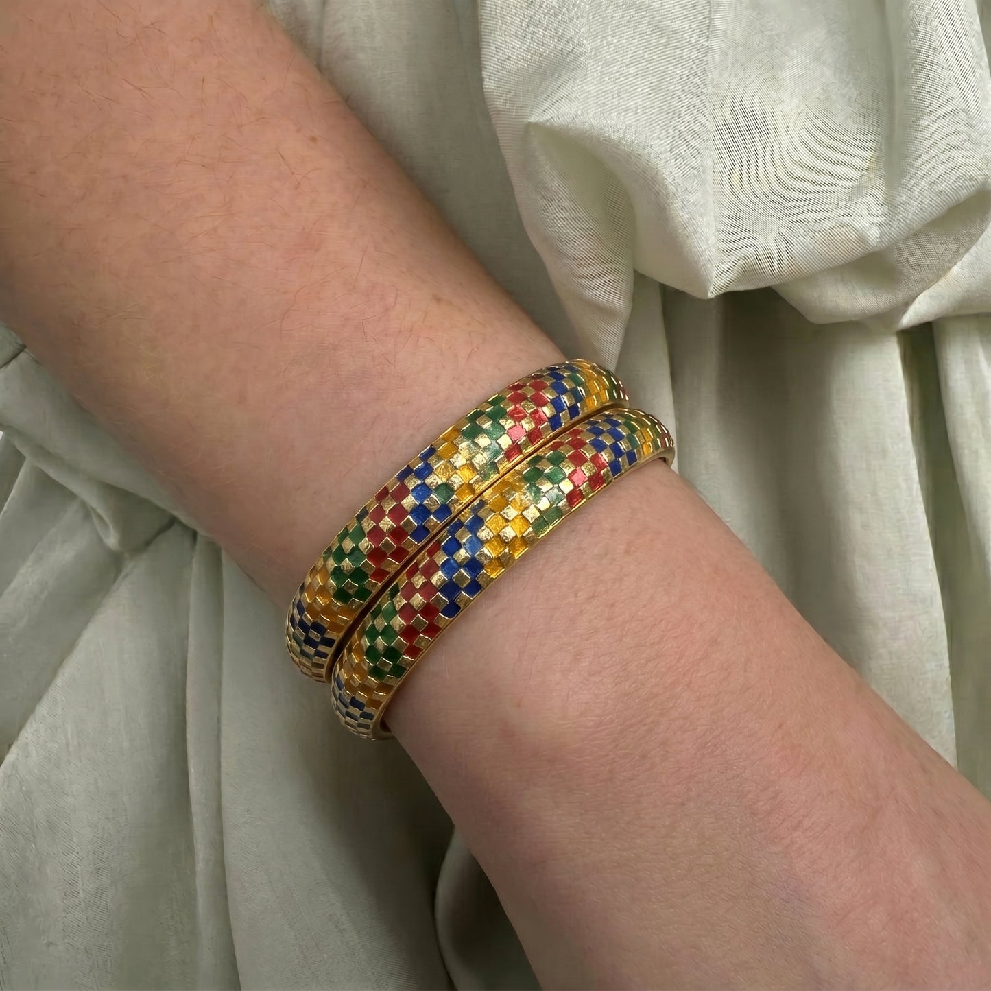 Meena Bangles 2 Pieces