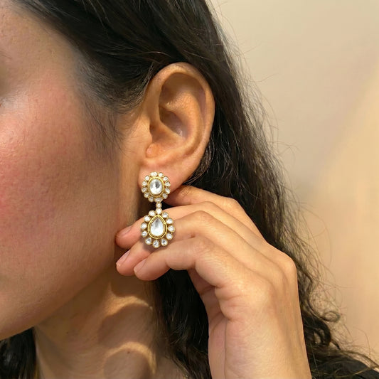 42248 Victorian Moissanite Earrings