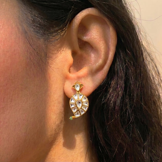 42271 Kundan Mango Studs