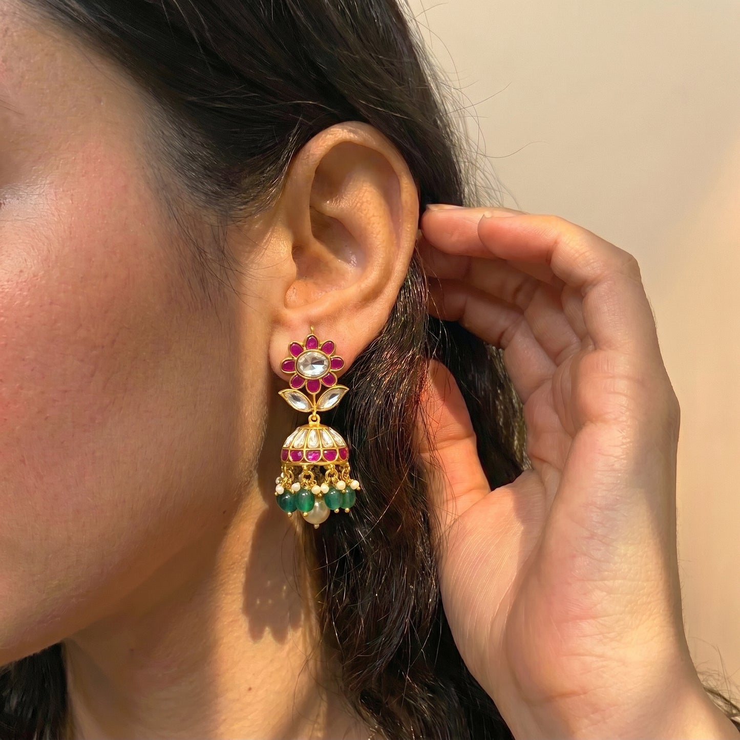 42406 Jadau Jhumki