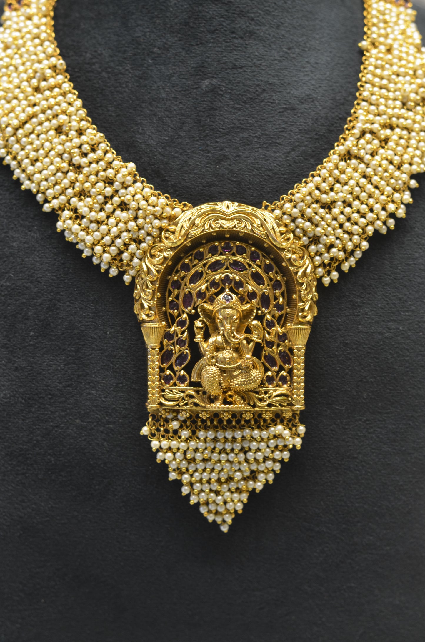 Nakshi Ganesha Short Necklace 5925