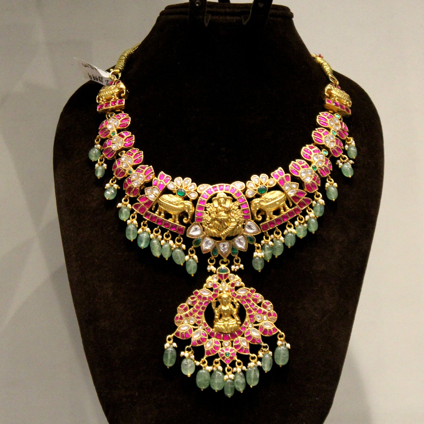 33999 Jadau laxmi necklace