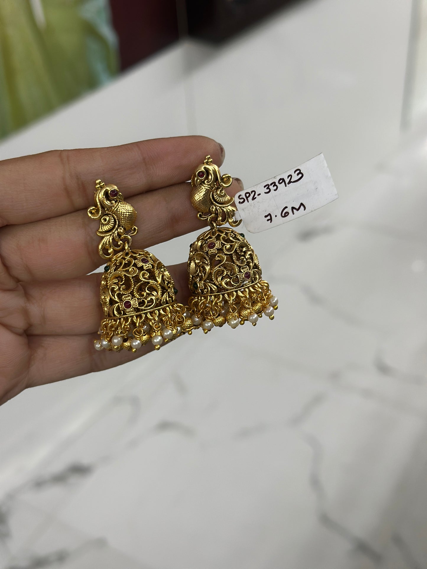 32554 Earchains with jhumki