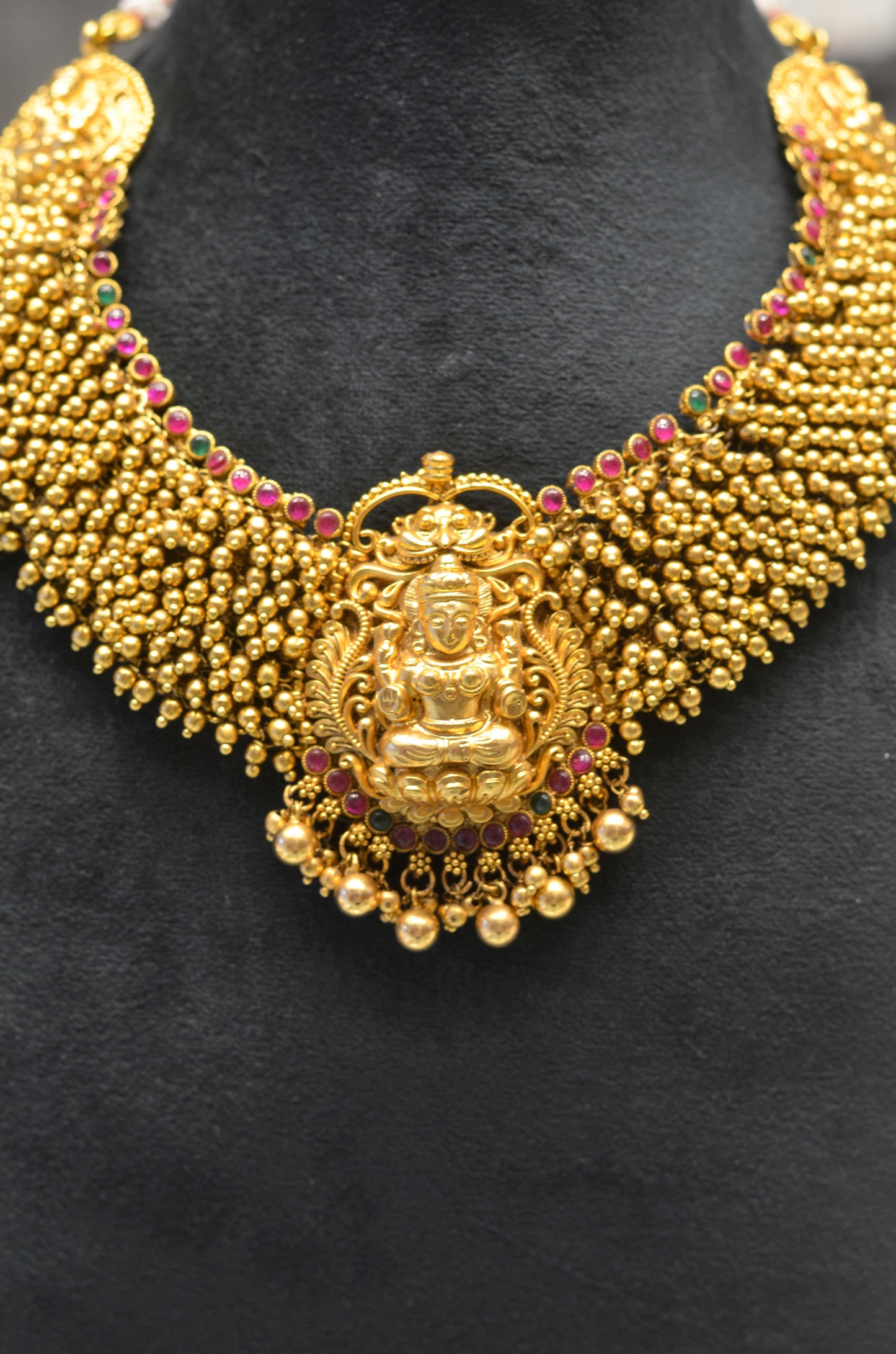 Nakshi laxmi Necklace short A1