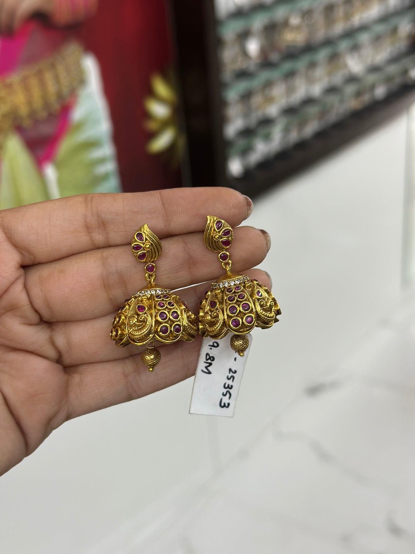 Earchains with jhumki 25597