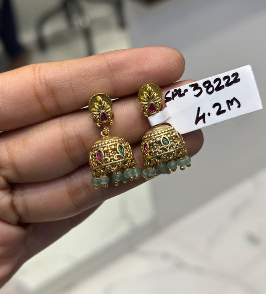 38222 Victorian jhumki