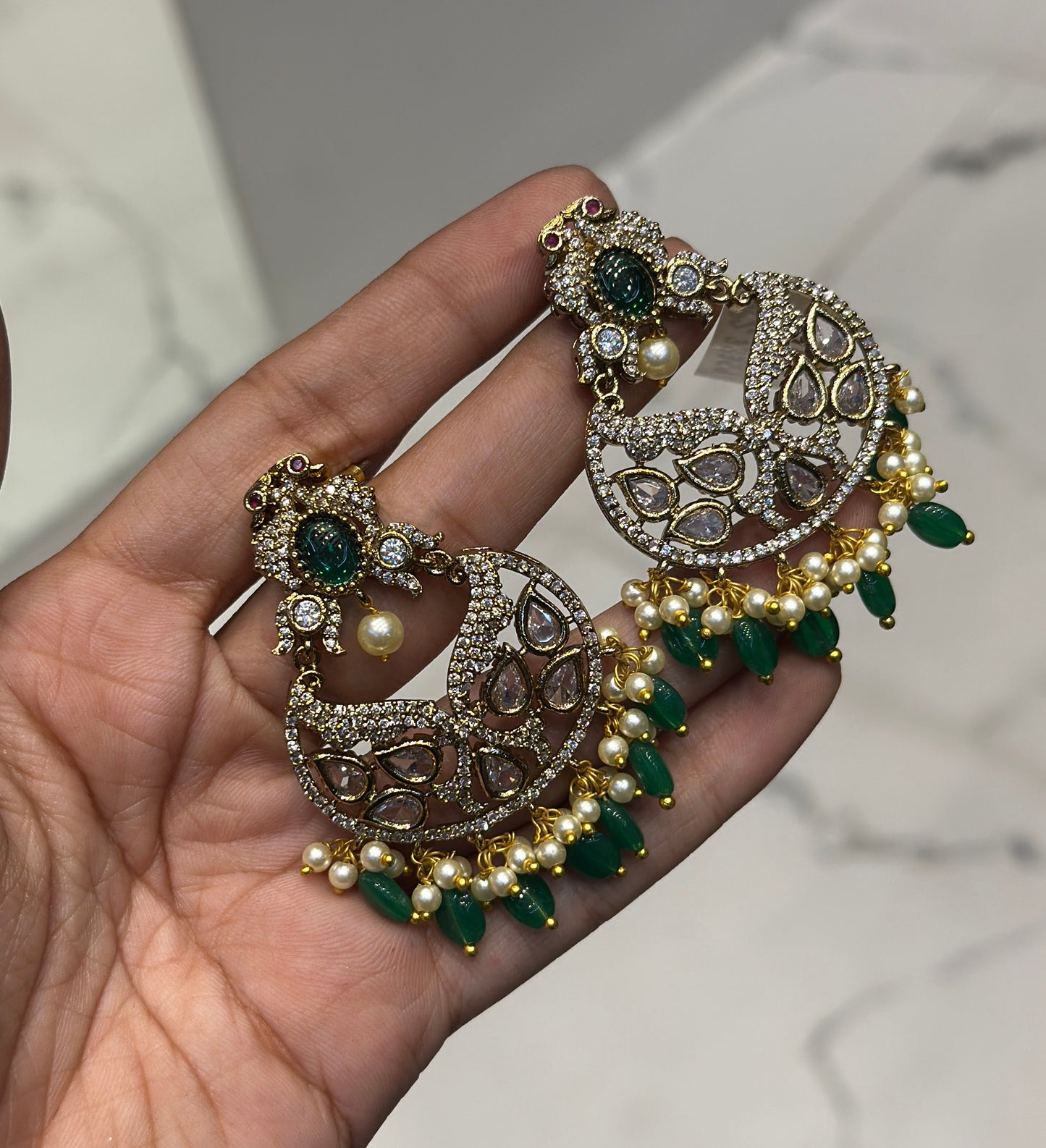 38359 Victorian chandbali