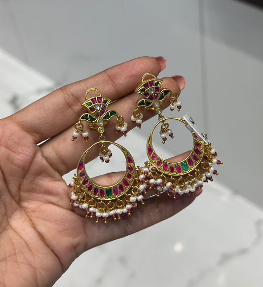 38136 Jadau chandbali