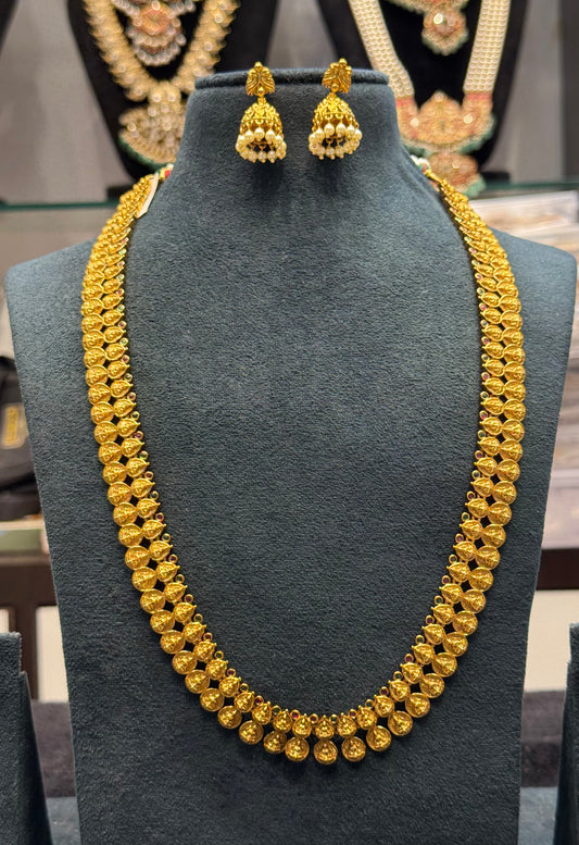 38464 Nakshi Long Kasulu haaram with Jhumki