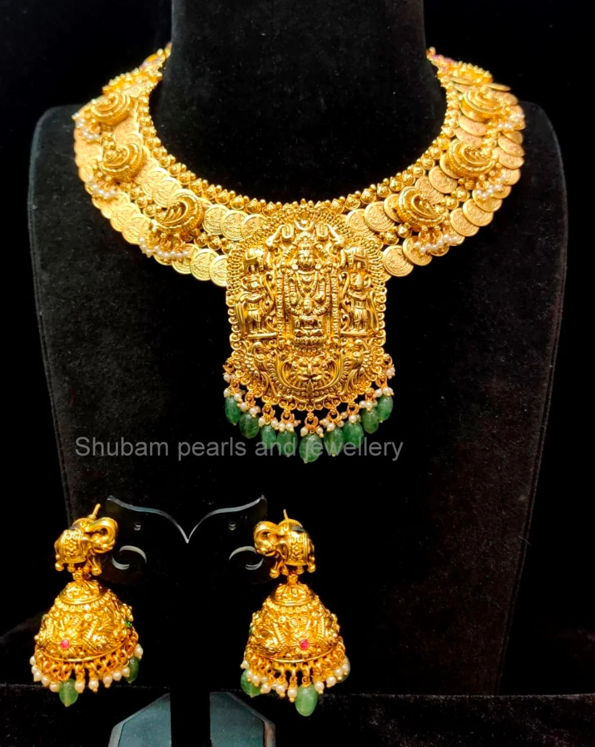 37863 Balaji kasulu necklace