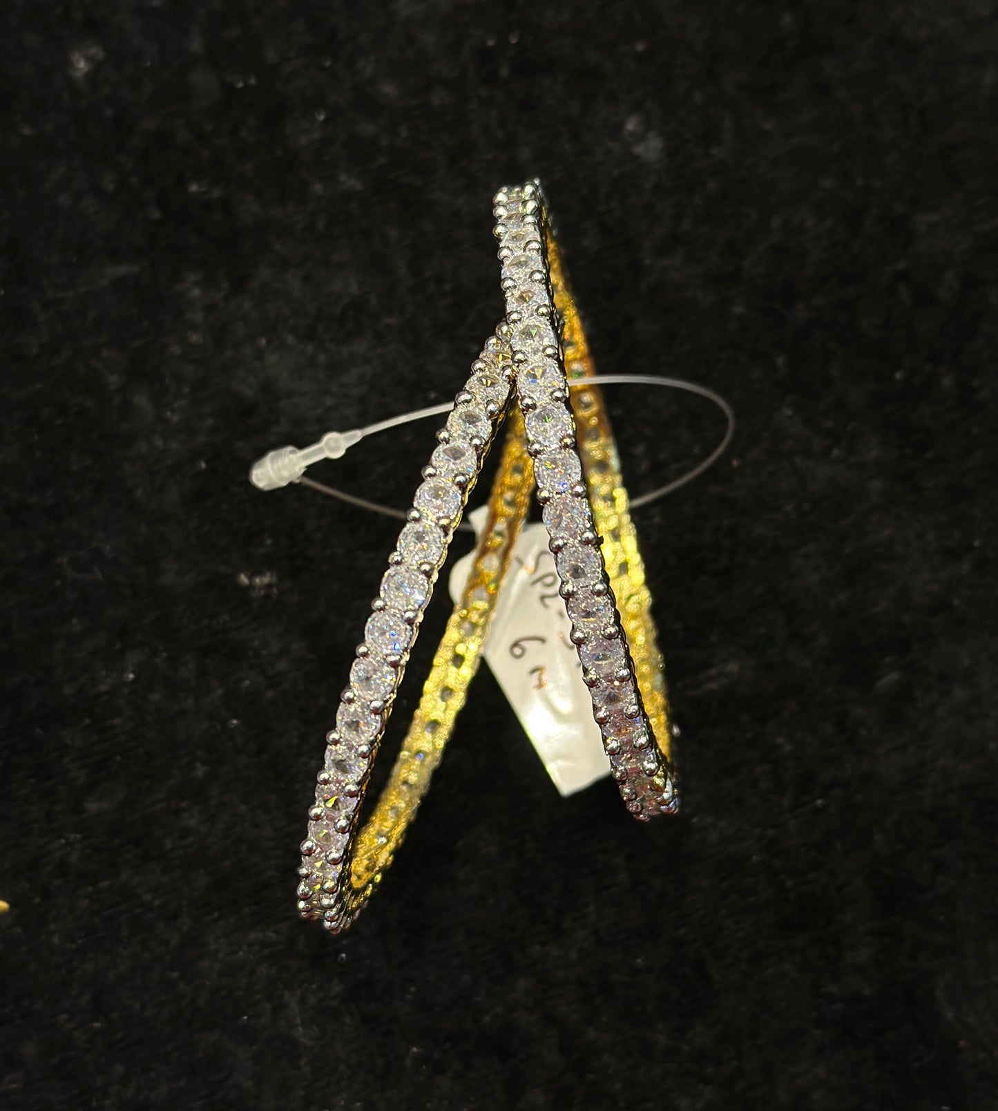 39093 Diamond look bangles