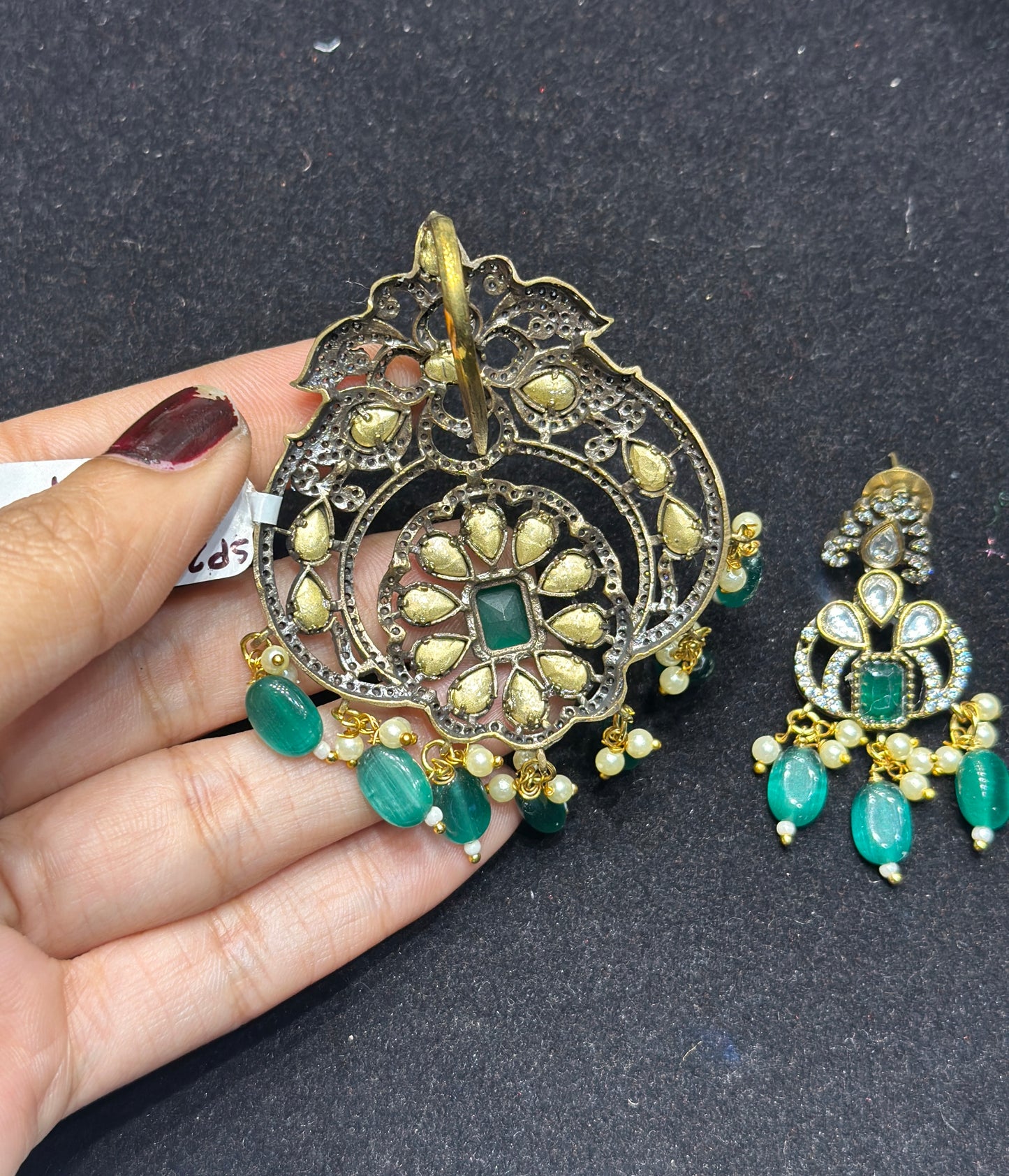Victorian pendant set