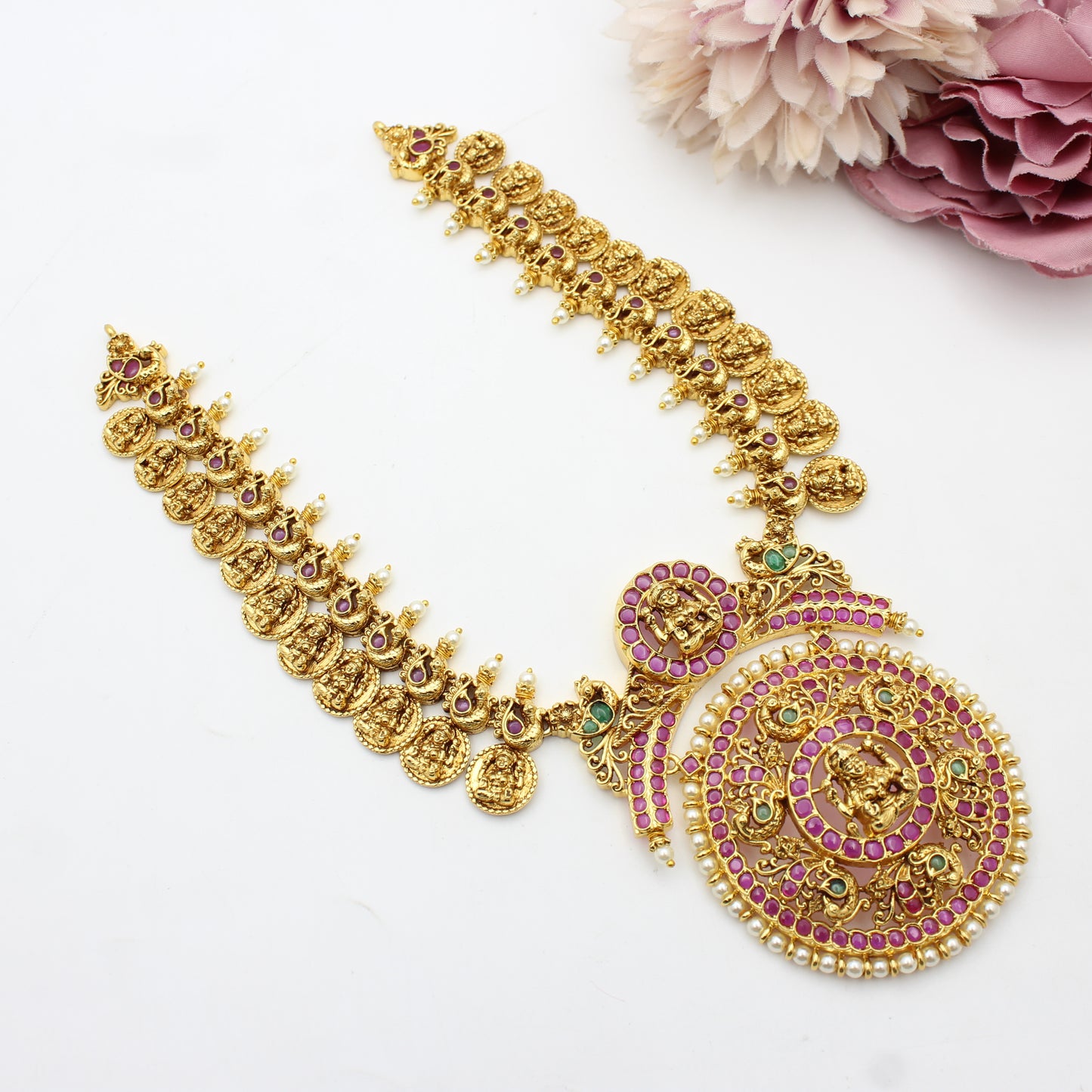 41700 Nakshi Laxmi Bottumala Short Necklace