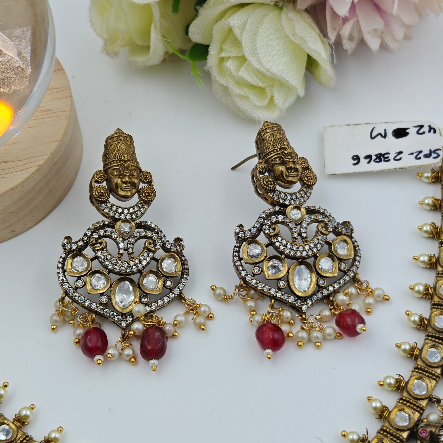 Victorian balaji necklace