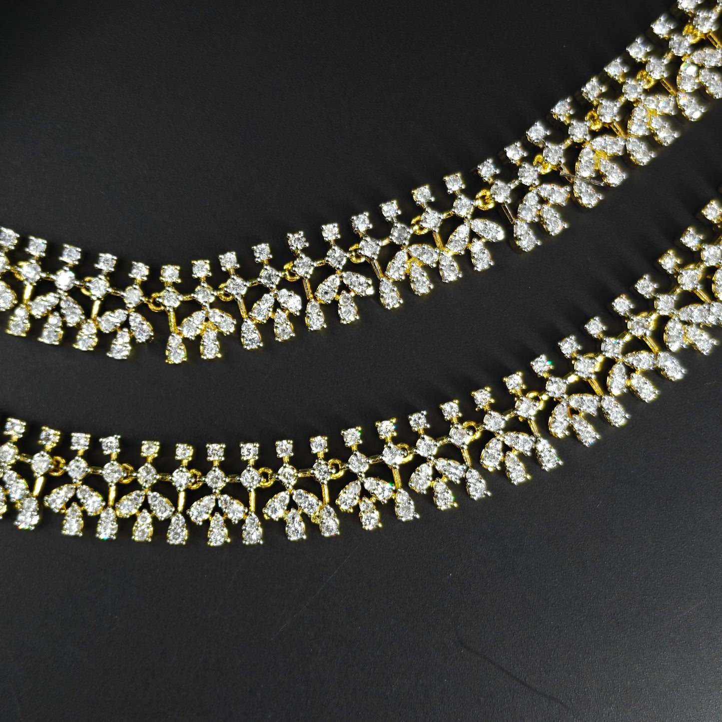 41828/39722 Real Diamond look champaswaralu