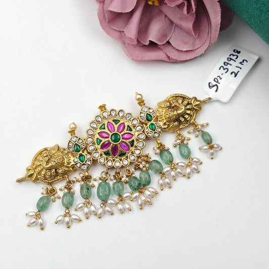 39938 Jadav Elephant Flower Choker