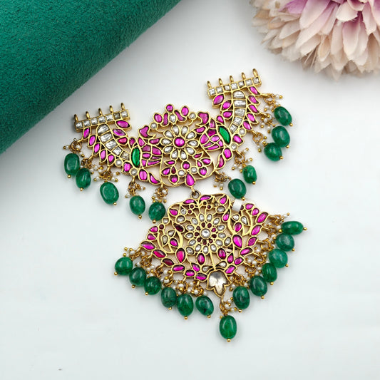 32831 Jadau Ranihaar Locket