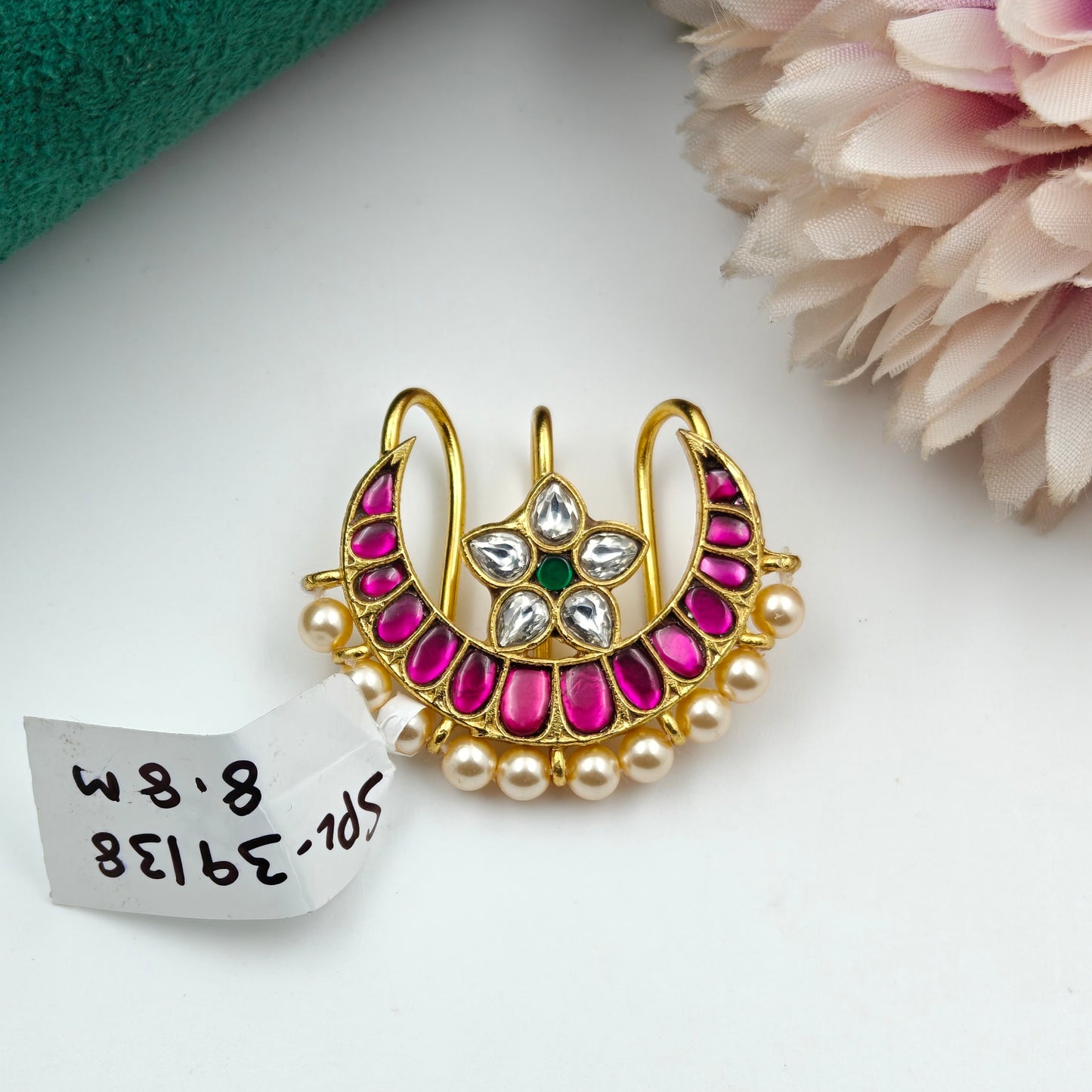 39138  Jadau Hair Pin