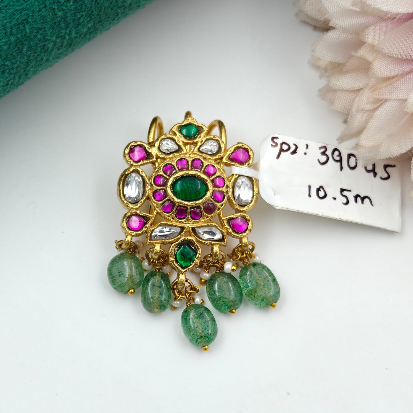 39045  Jadau Hair Pin