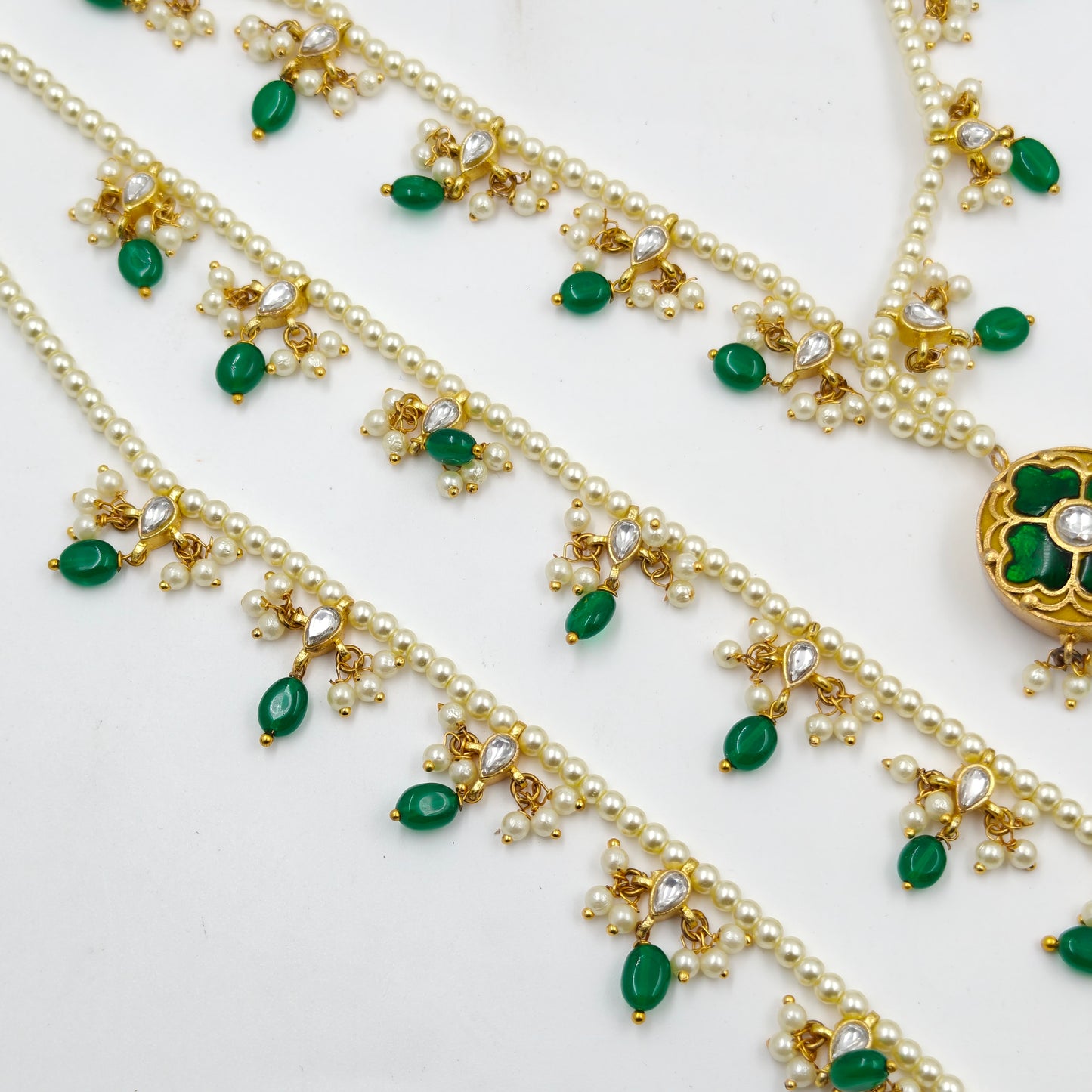 12512 : 3 Lines Jadau Kundan Sathlada