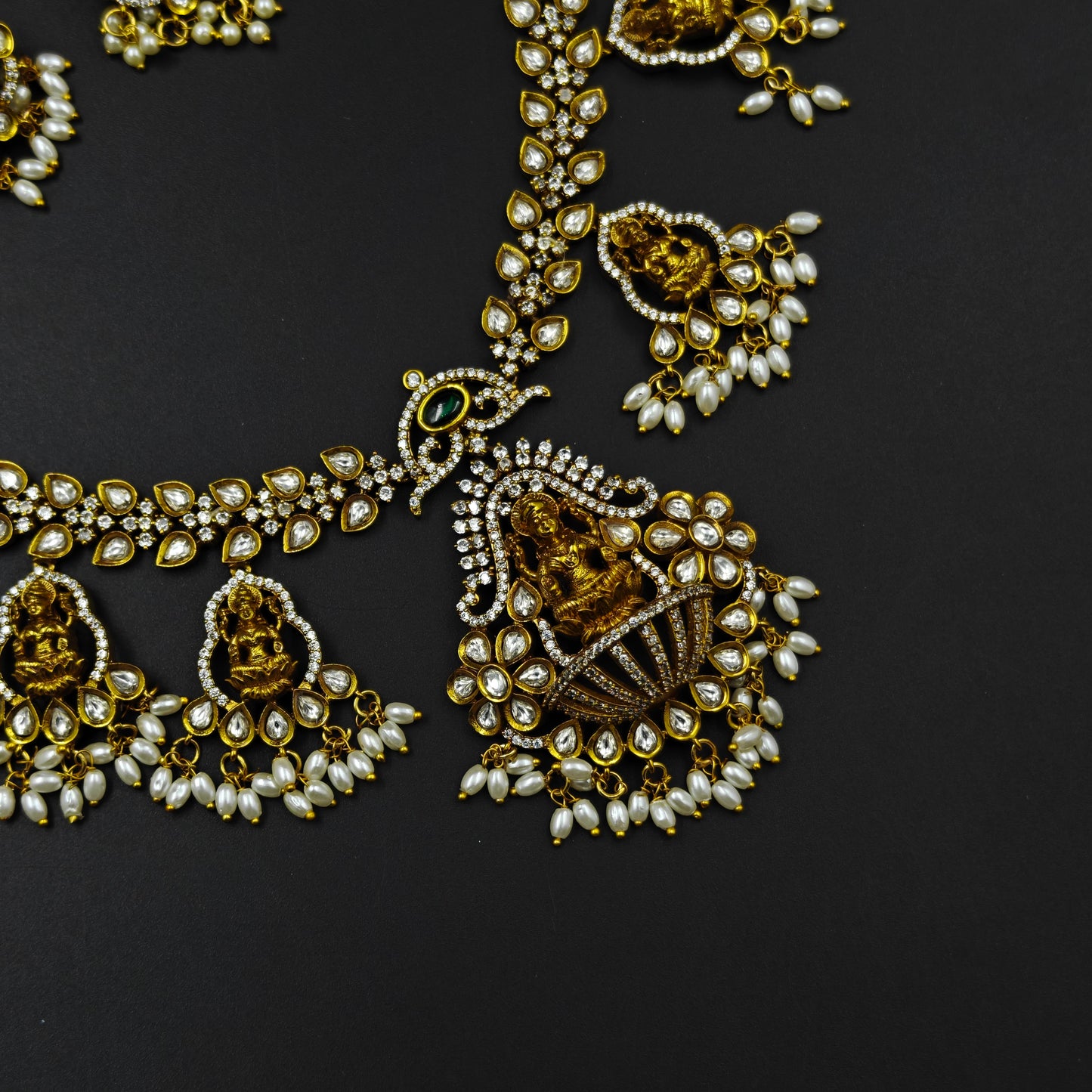 37789 Guttapusalu rice pearls necklace