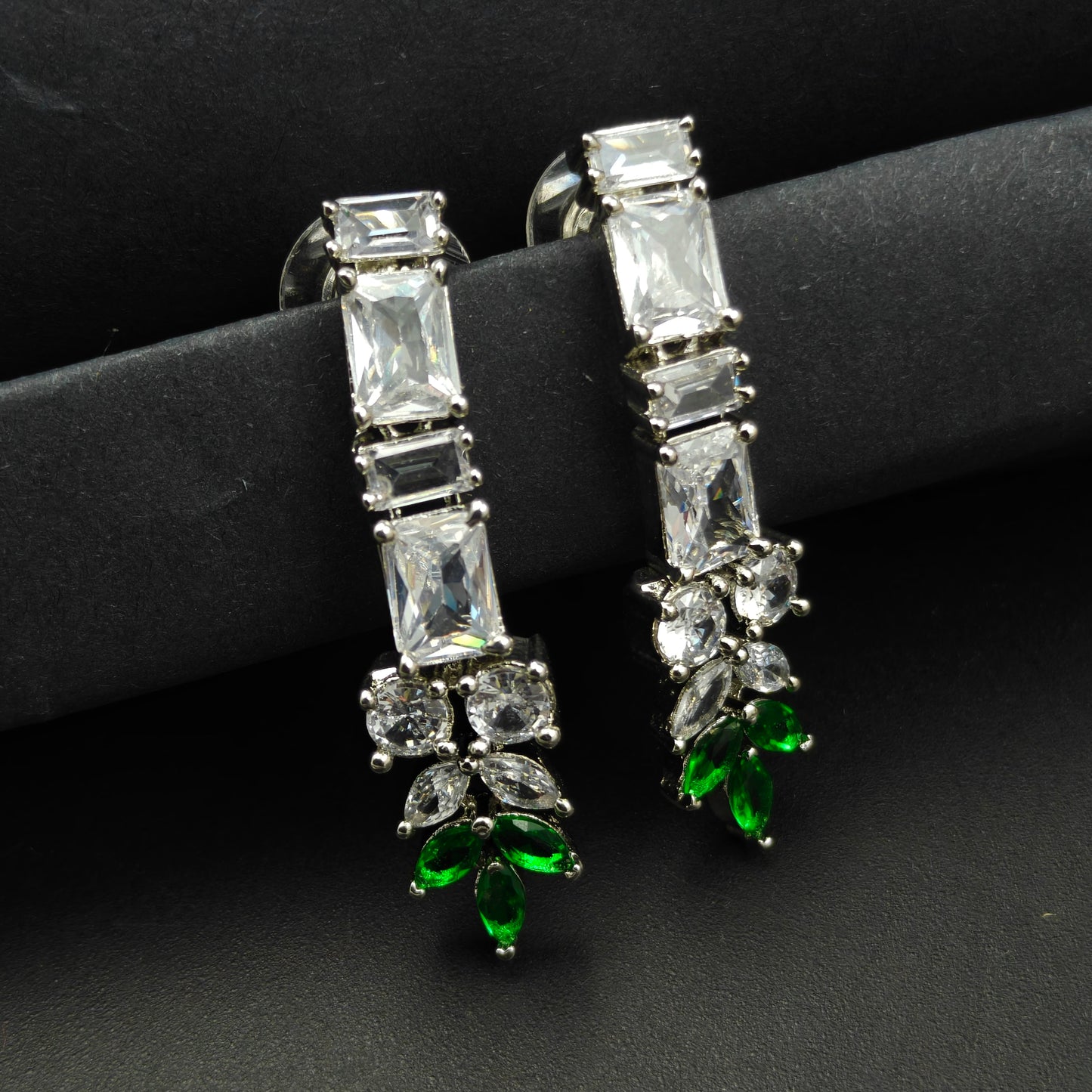 8966 Platinum AD Colour Stone Set