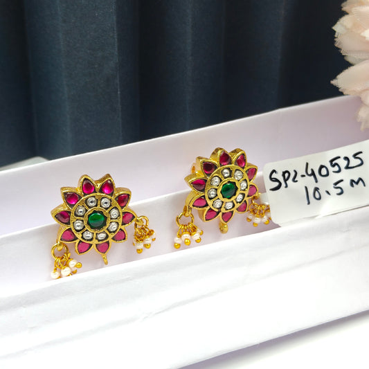 40525 Jadau Star Studs