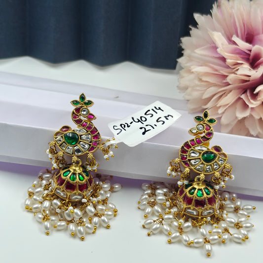 40514 Jadau Duck Jhumki