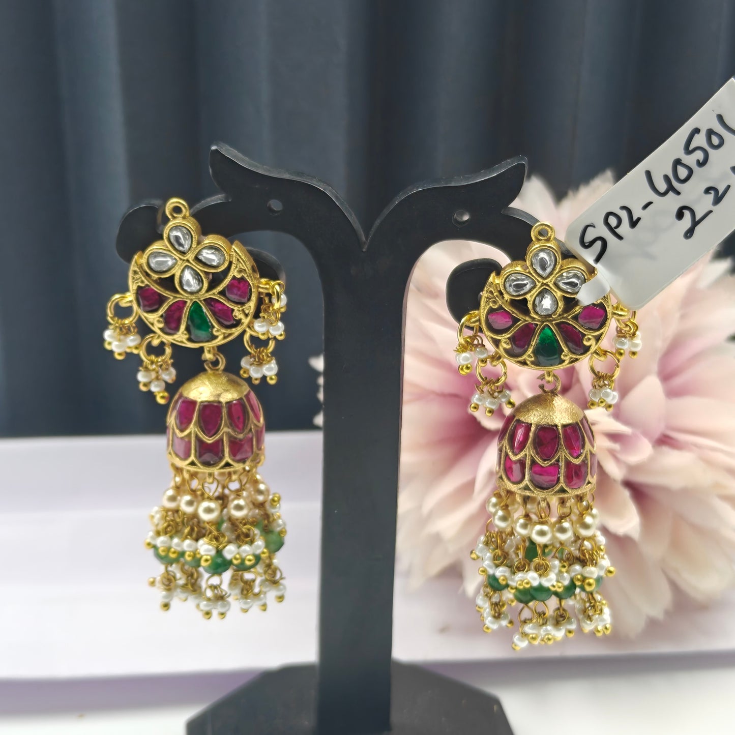 40501 Jadau Jhumka