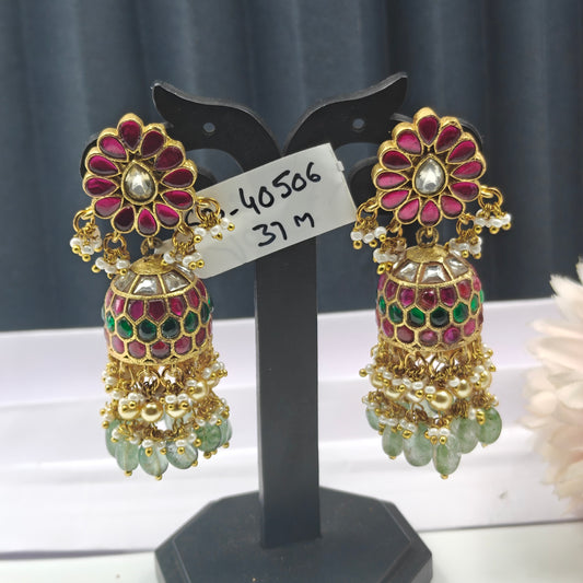 40506 Jadau Jhumka
